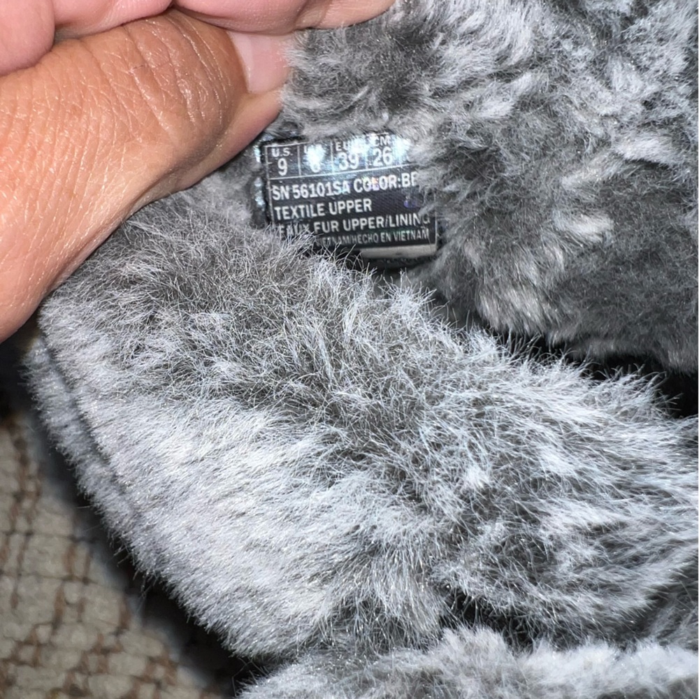 Skechers On the Go Winter Boots Women Black Bootie Faux Fur Lined Women’s Size 9 - Picture 7 of 10